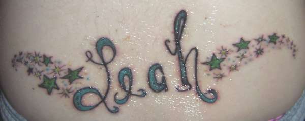 Leah's 1st Tattoo tattoo