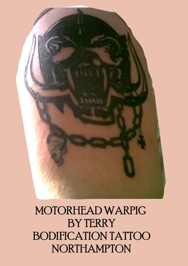 motorhead warpig tattoo