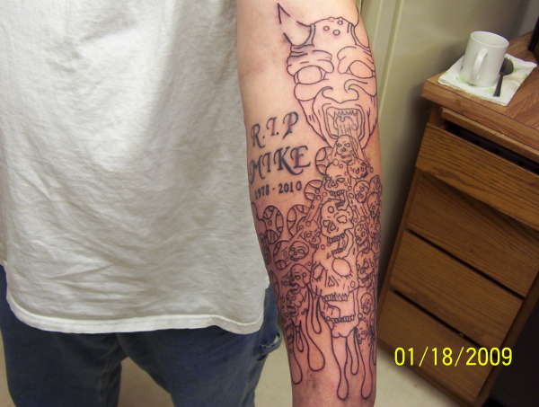 session 2 that I'm doing for a friend tattoo