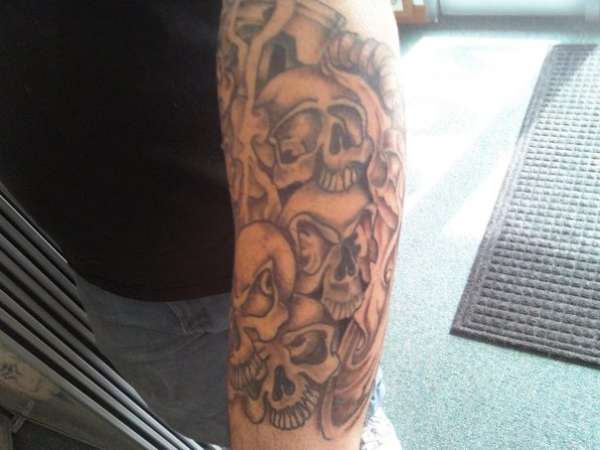 skulls tattoo