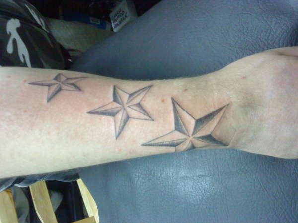 stars in the skin tattoo
