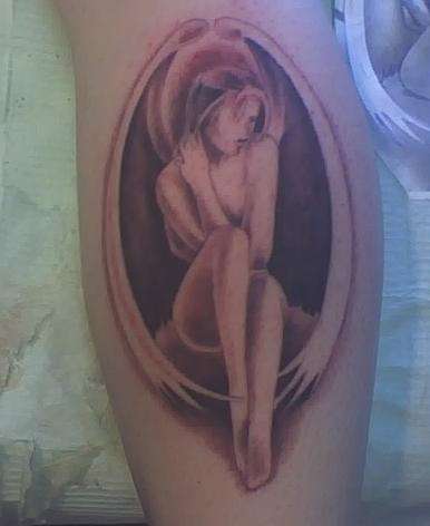Angel tattoo