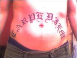 Carpe Diem tattoo