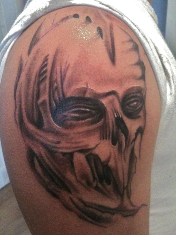 Demon Face Tattoo ( stae ) tattoo