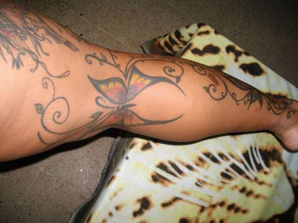 MY LEG 2 tattoo