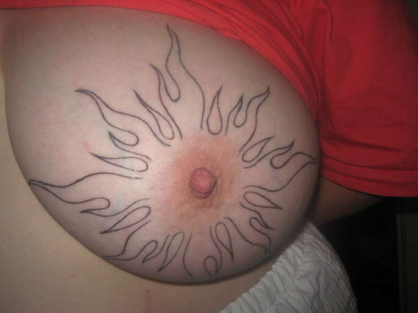 My left breast tattoo