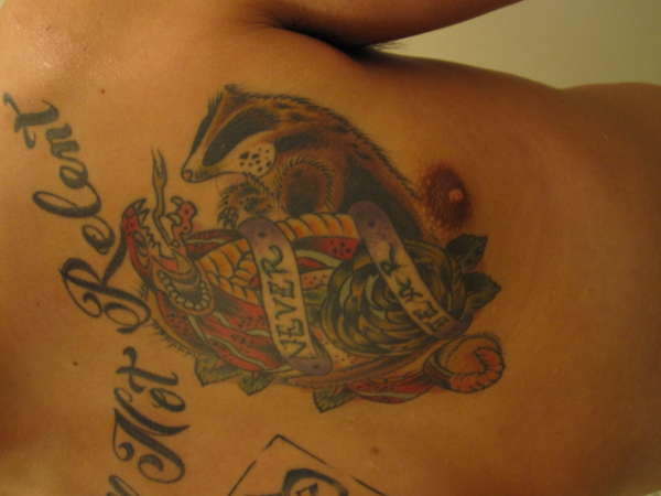 Never Fear tattoo
