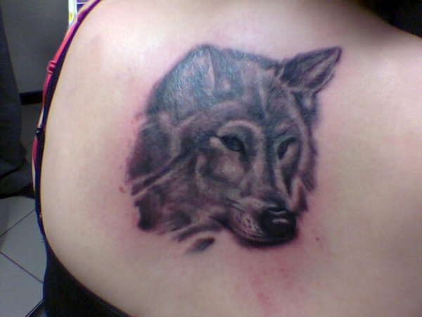 Nice Wolf tattoo