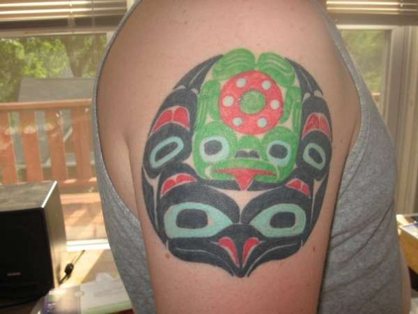 Ravenfrog tattoo