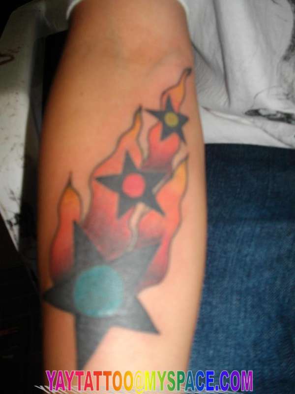 SHOOTING STARS tattoo