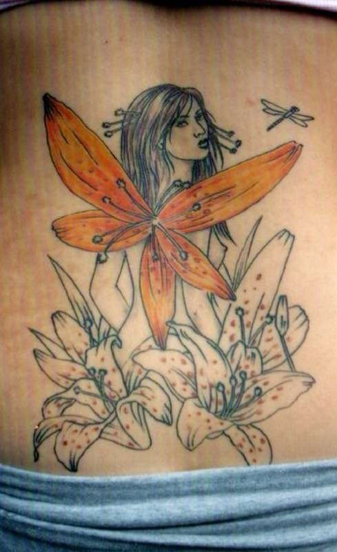 TIGER LILY tattoo