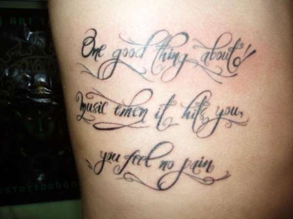 bob M tattoo