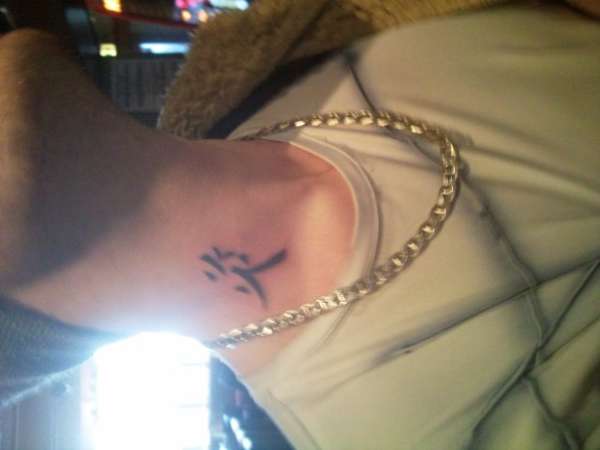 fire in chinese.....well i hope it is tattoo