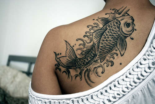 koi fish tattoo
