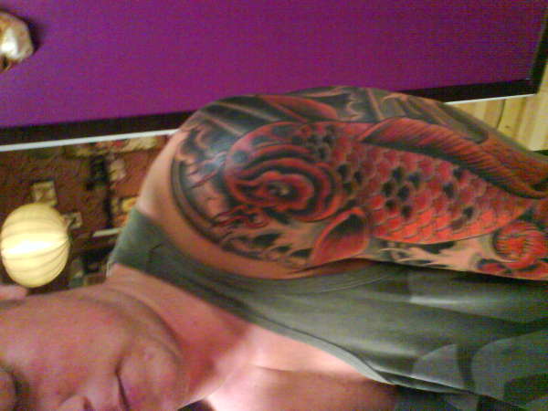 koi tattoo