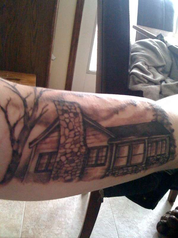 my cabin tattoo