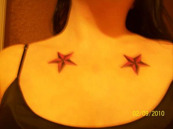 nautical star tat tattoo