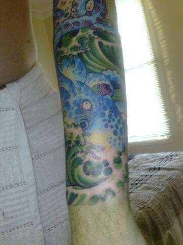 octopus one tattoo