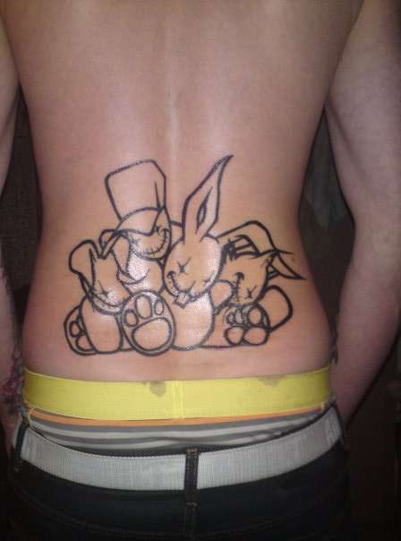 rabbits tattoo