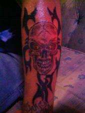 skull tattoo