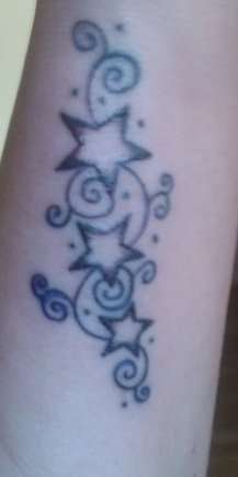 stars tattoo