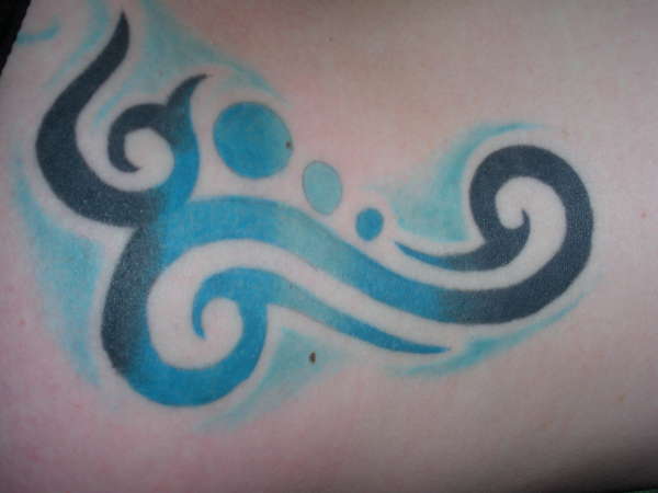 tribal design tattoo