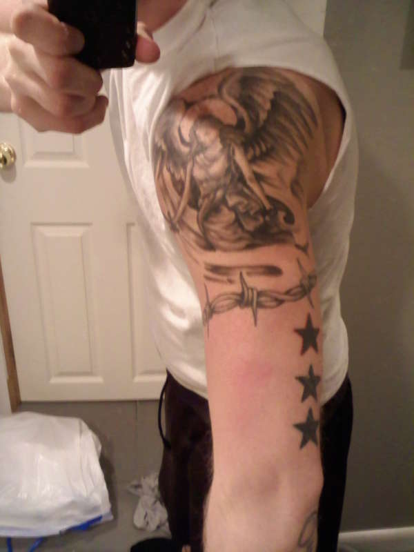 Angel tattoo