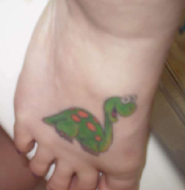 Dinosaur tattoo