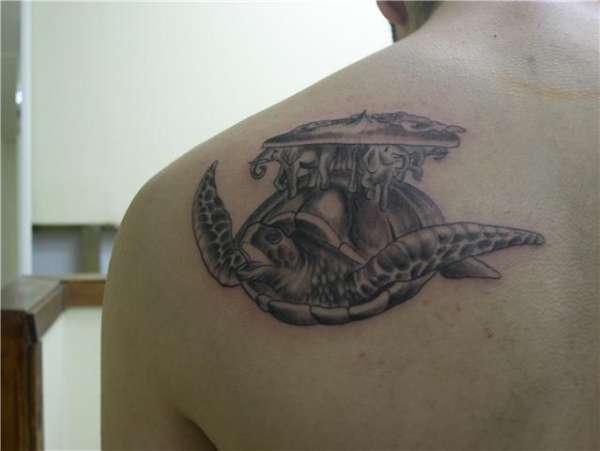 Discworld - great A'tuin tattoo