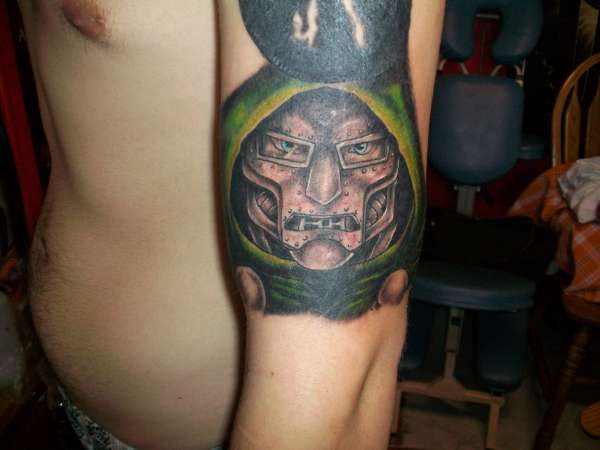 Dr. Doom tattoo