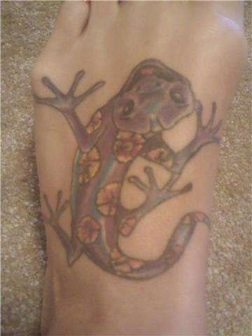 Gecko tattoo