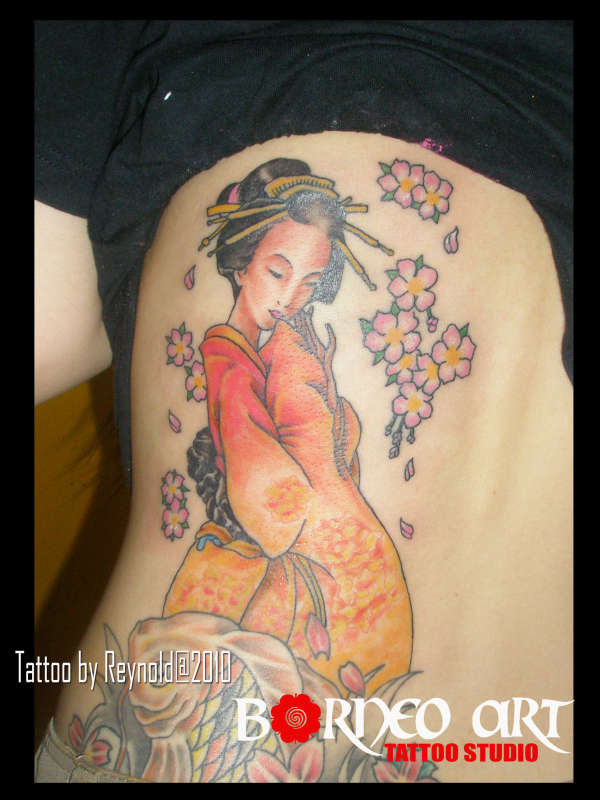 Geisha tattoo