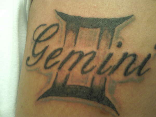 Gemini tattoo