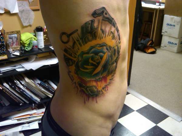 Grenade Tattoo tattoo