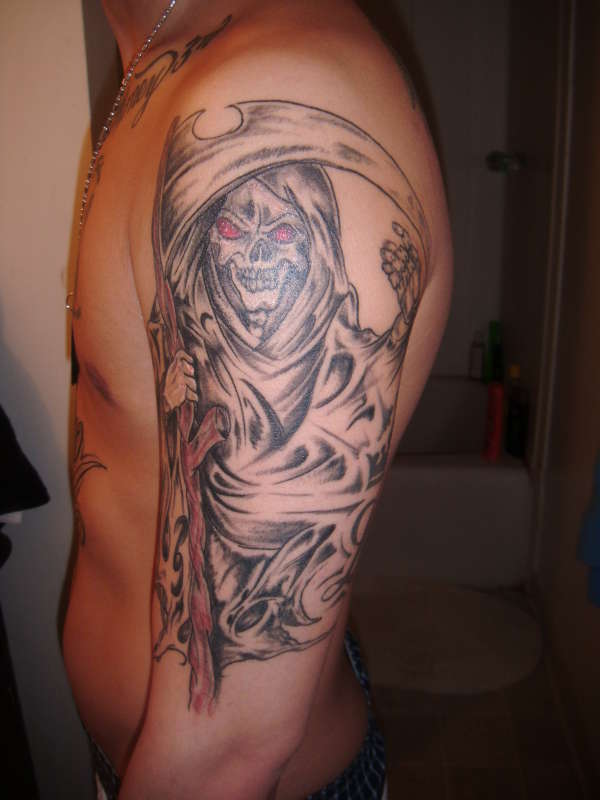 tattoo grim reaper