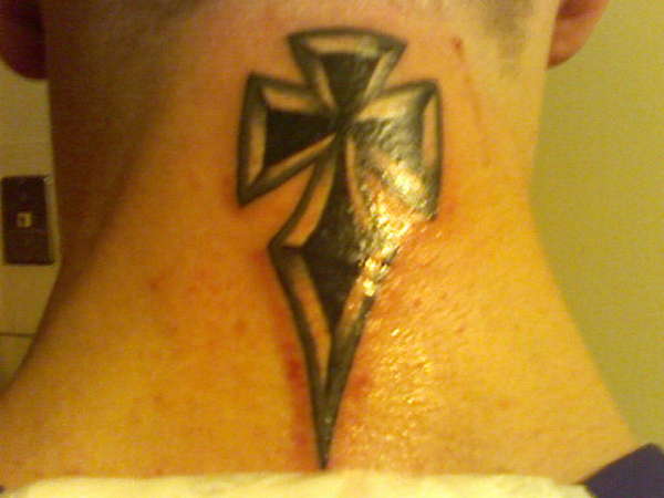Iron Cross Dagger tattoo