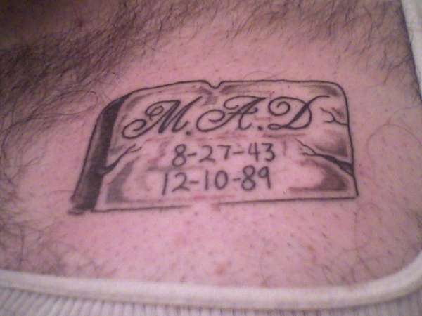 MOMorial tattoo
