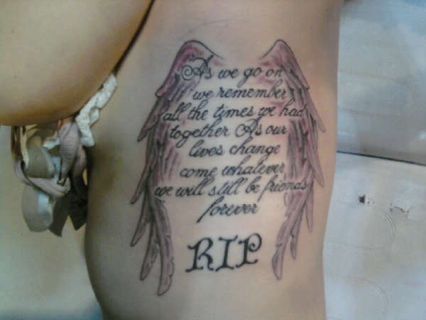 My angel Ashley tattoo