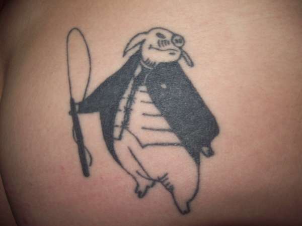Napoleon from Animal Farm tattoo