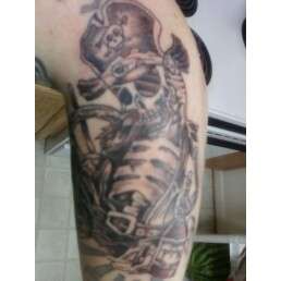 Pirate tattoo