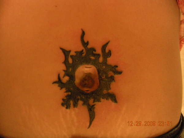 Sun tattoo