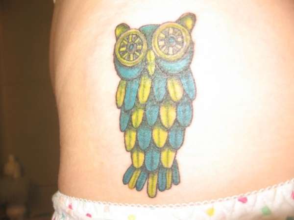 Vintage Owl tattoo
