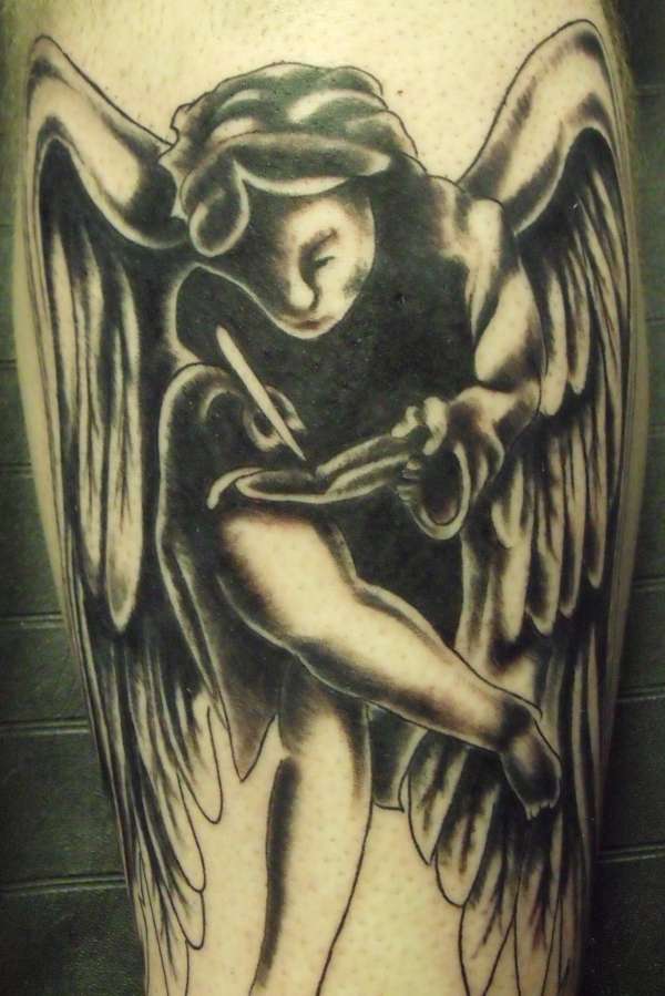 angel tattoo