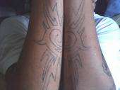 arm piece tattoo