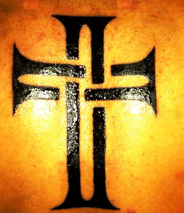 cross tattoo