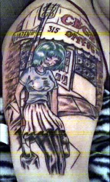 CBGB tattoo