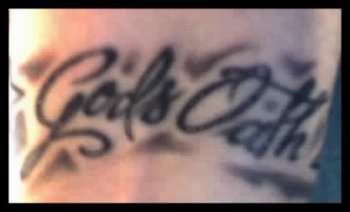 "Gods Oath" tattoo