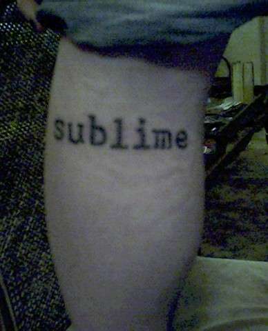 sublime tattoo