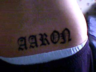 my name tattoo