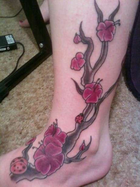 lady bugs tattoo